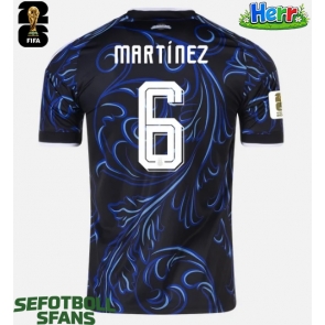 Argentina Lisandro Martinez #6 Bortatröja VM 2026 Kortärmad
